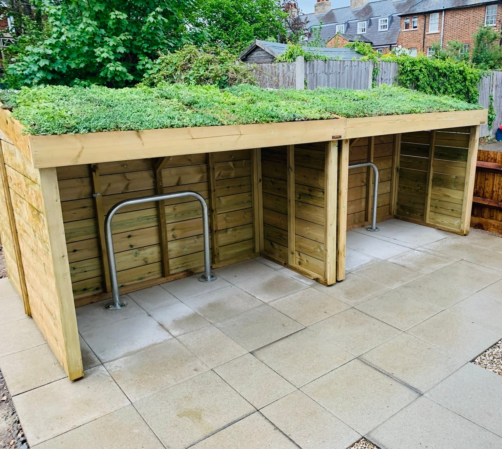 Bike Storage With A Green Roof - Hand Made In Bristol – Bluum Stores