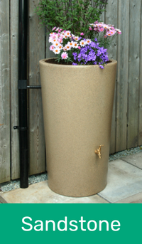 City Water Butt Planter in Sandstone